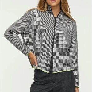 Zaket & Plover Neru Collar Cotton Cashmere Sweater Women’s XL Quiet Luxury